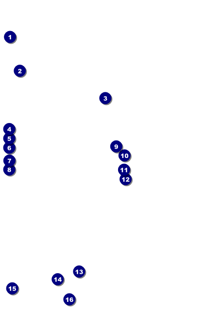 Egyptian Postcard Front Field Markers