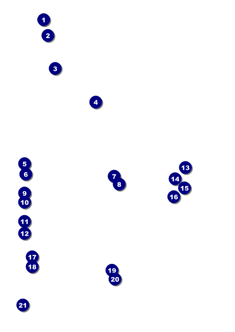Soccer Camp Postcard Front Field Markers
