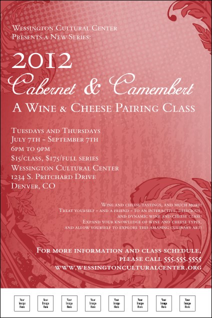 Year Classic Red Poster Product Front