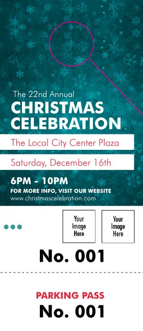 Holiday Snowflake Hang Tag