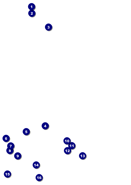 Robot Jack & Jill Postcard Mailer Front Field Markers