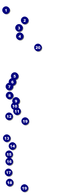 Fourth of July Freedom Event Ticket Front Field Markers