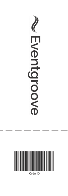 Baseball General Admission Ticket 001 Product Back