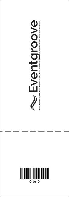 Wrestling General Admission Ticket 001 Product Back