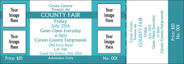 General Concert Ticket 106 Product Front