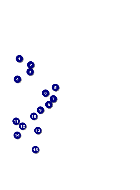California Invitation (Pink and Yellow) Front Field Markers