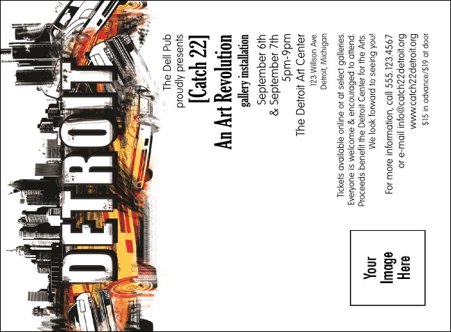 Detroit Invitation Product Front