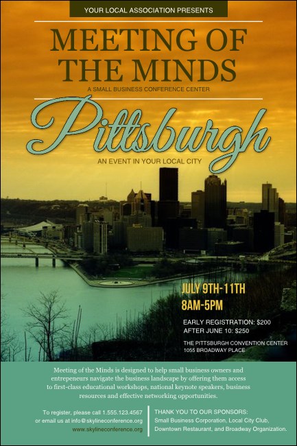 Pittsburgh Poster