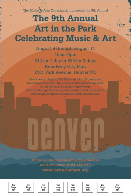 Denver Poster Product Front