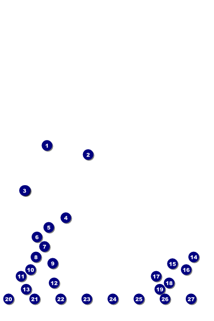 Golden Ornament Logo Poster Front Field Markers