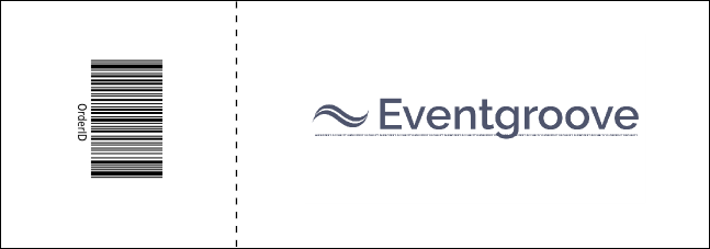 Children's Music Event Ticket Product Back