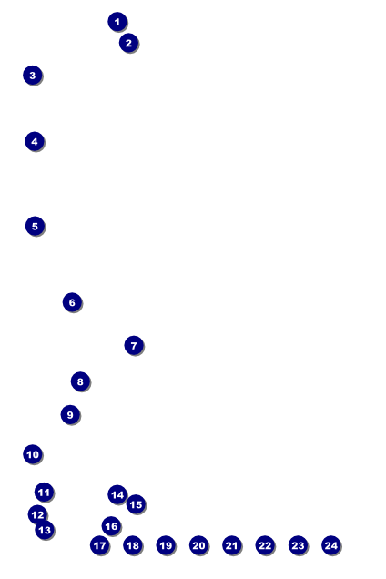 Music Festival Logo Poster Front Field Markers