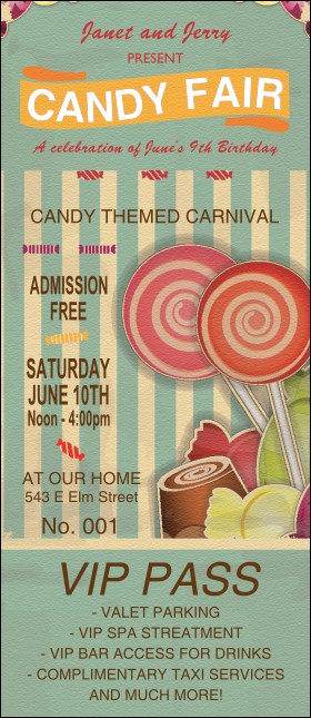 Retro Candy VIP Pass Product Front