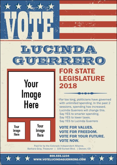 Americana Vote Club Flyer