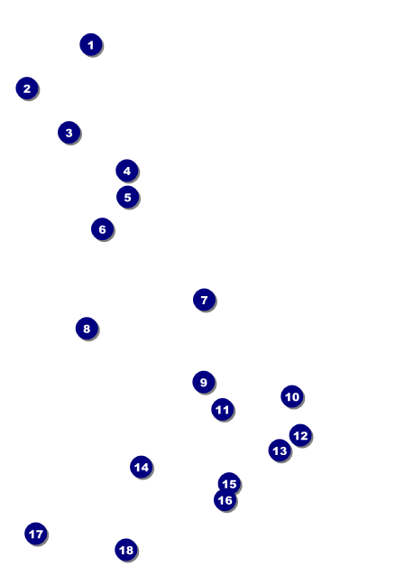 Women's Expo Abstract Club Flyer Front Field Markers
